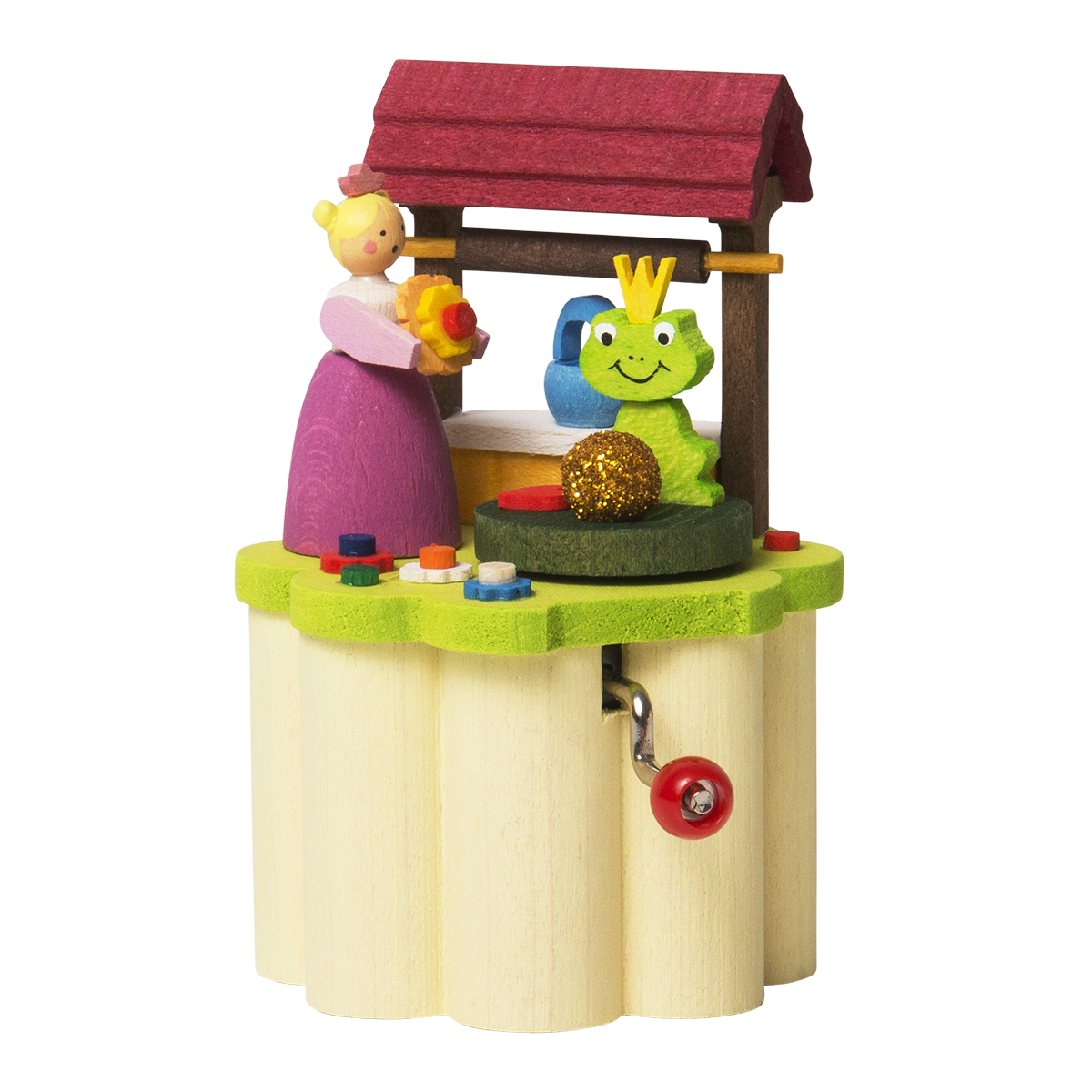 Music Box (Traditional Crank-Style) - Frog Prince